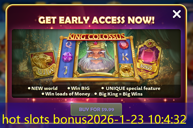 hot slots bonus