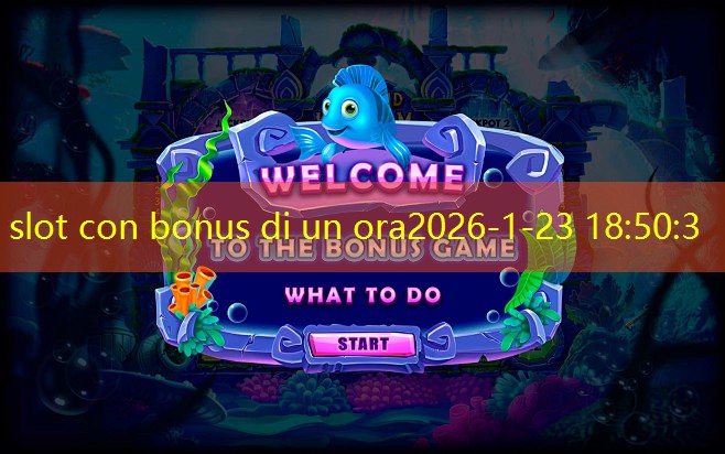 slot con bonus di un ora